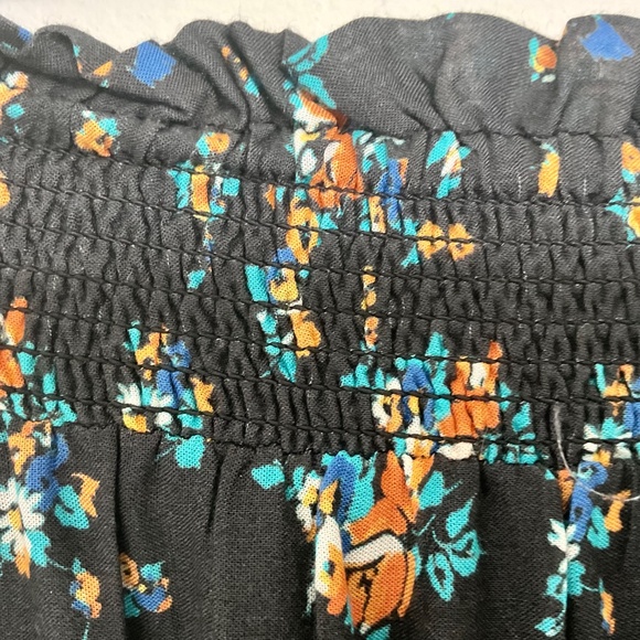 Sundance Multicolor Floral Pattern Tiered Bohemian Maxi Skirt Size M - Picture 4 of 8